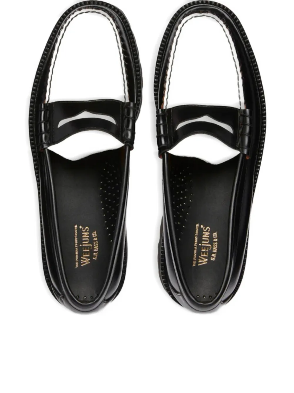 G.h. Bass & Co. Weejuns Leather Penny Loafers In Multi