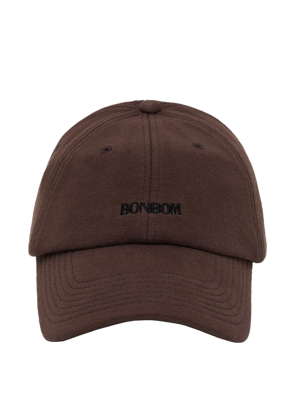 Bonbom Logo-embroidered Cap In Brown