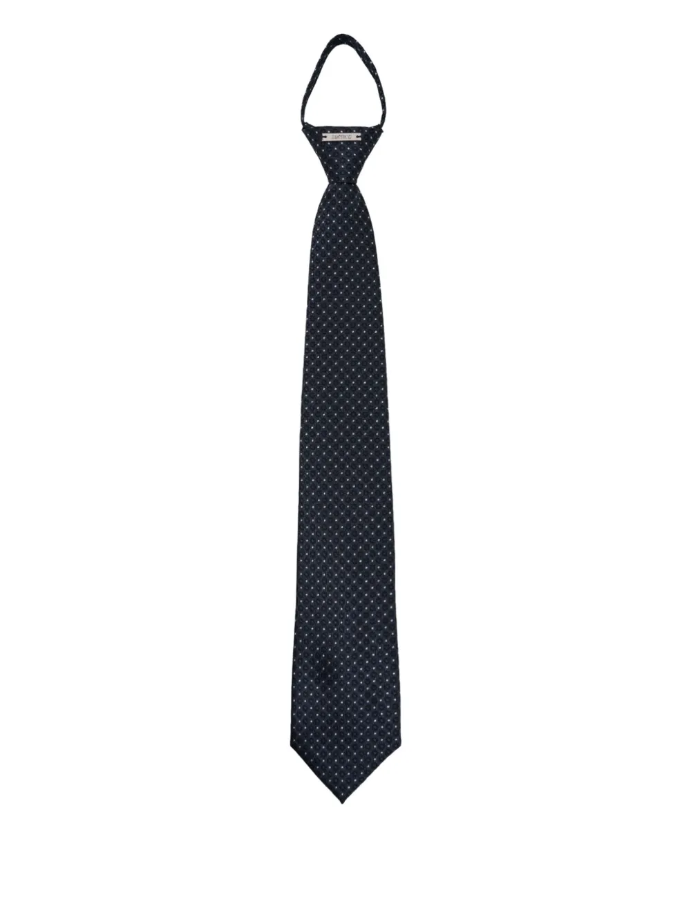 BONBOM jacquard-pattern tie | Grey | Image 1