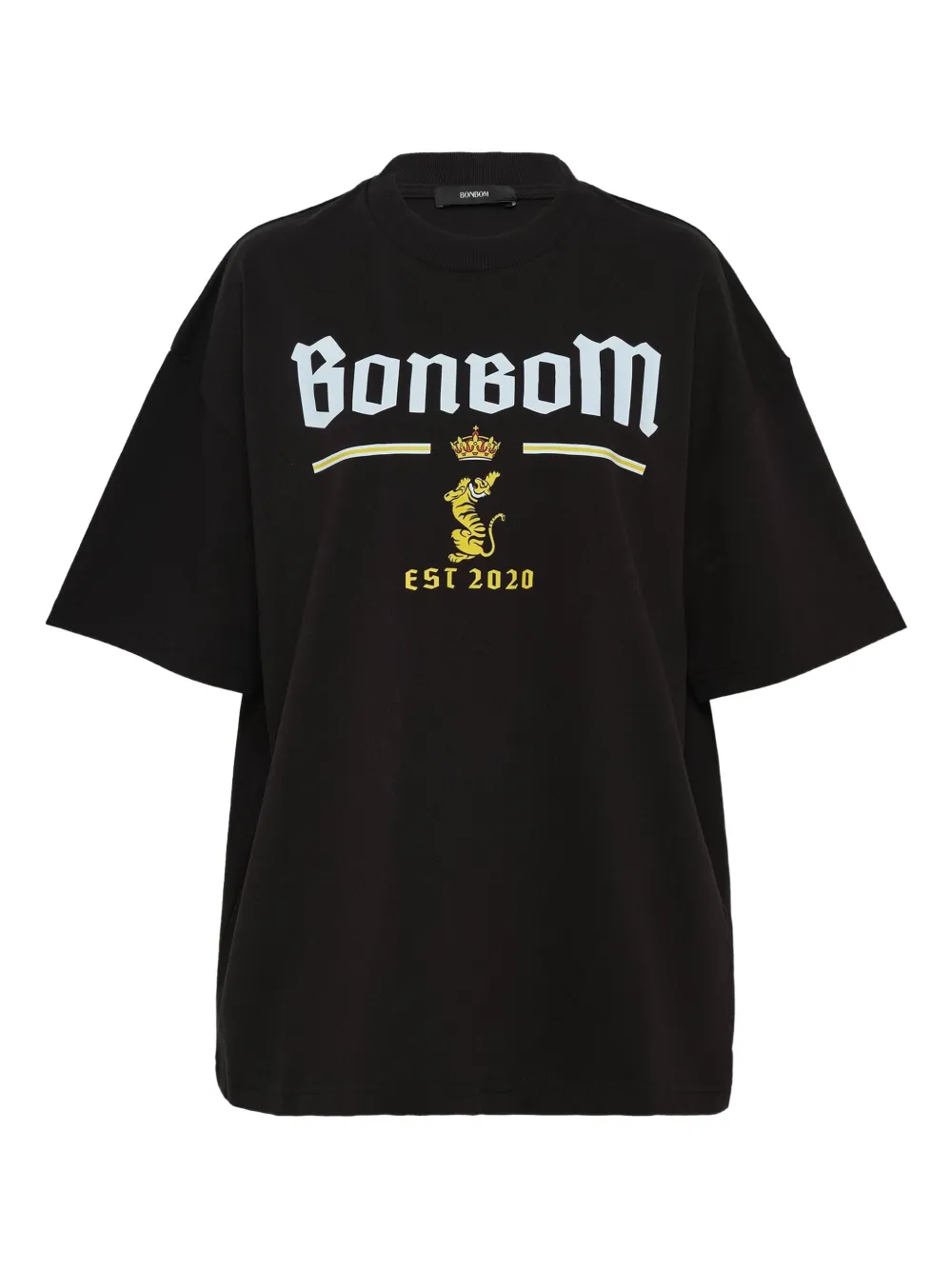 BONBOM logo-print T-shirt - ブラック