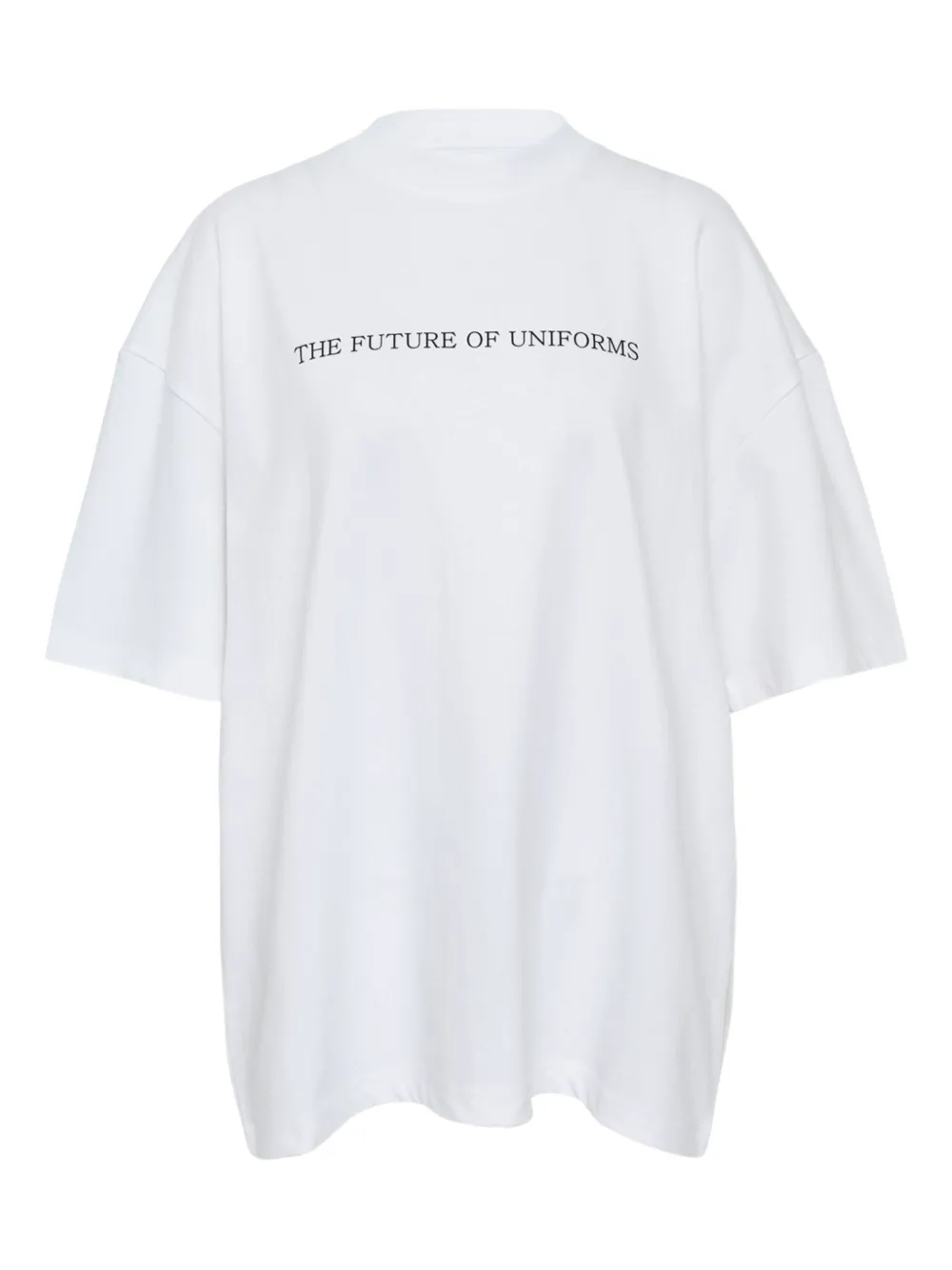 BONBOM slogan-print T-shirt - ホワイト