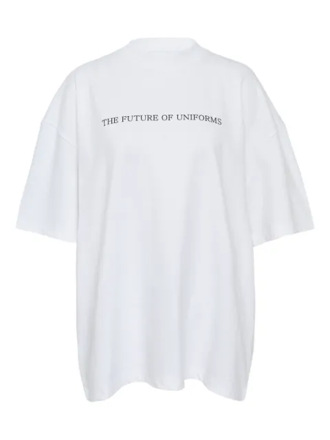 BONBOM camiseta con eslogan estampado