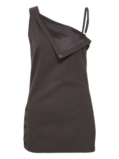 BONBOM asymmetric sleeveless top