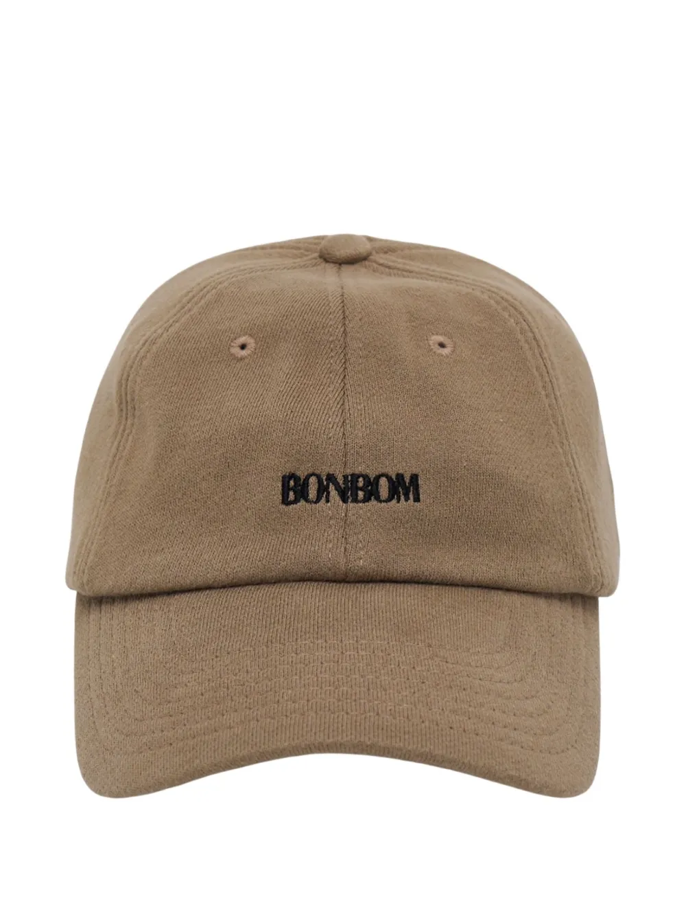 Bonbom Logo-embroidered Baseball Cap In Brown