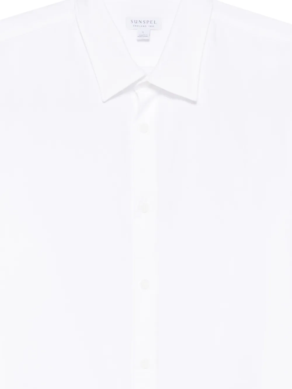  Sunspel Oxford Shirt - White 