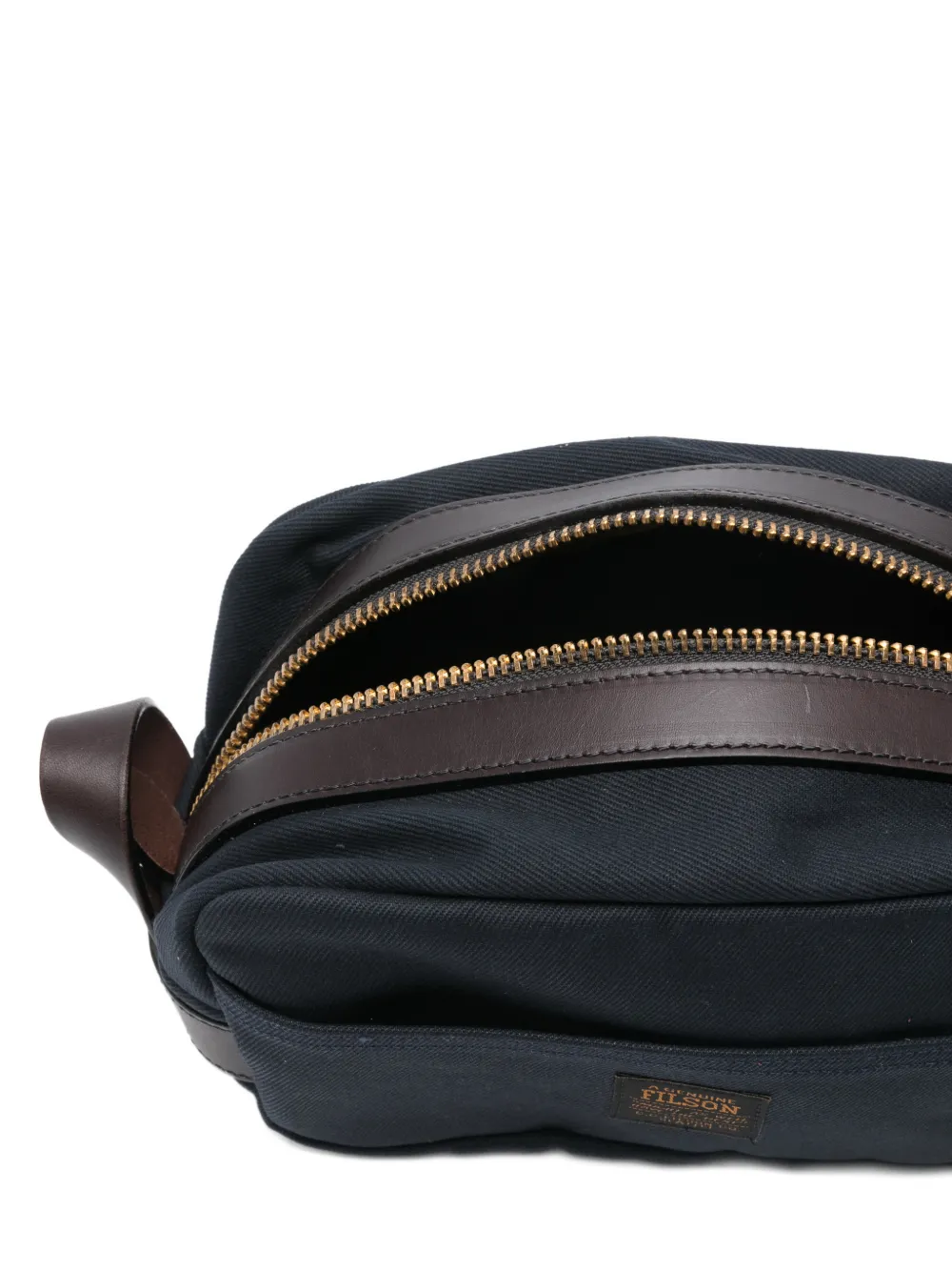 Filson Zip Wash Bag In Blue