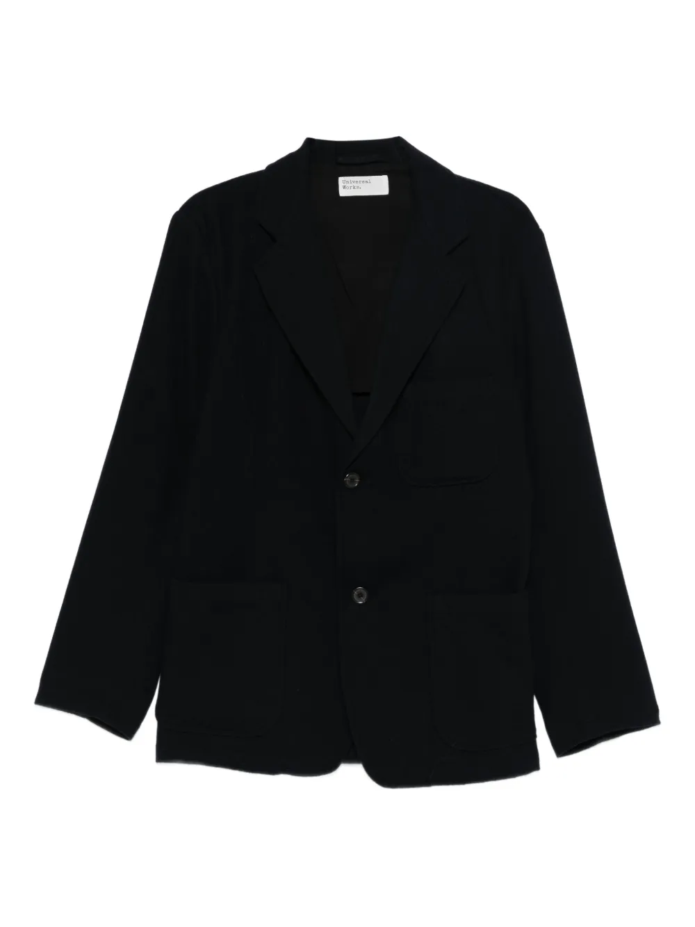 Universal Works Blazer com textura | Azul | Image 1