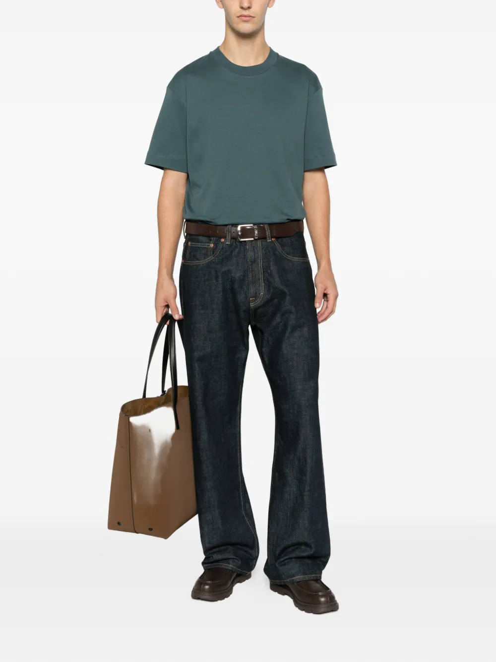 Sunspel T-shirt - Groen