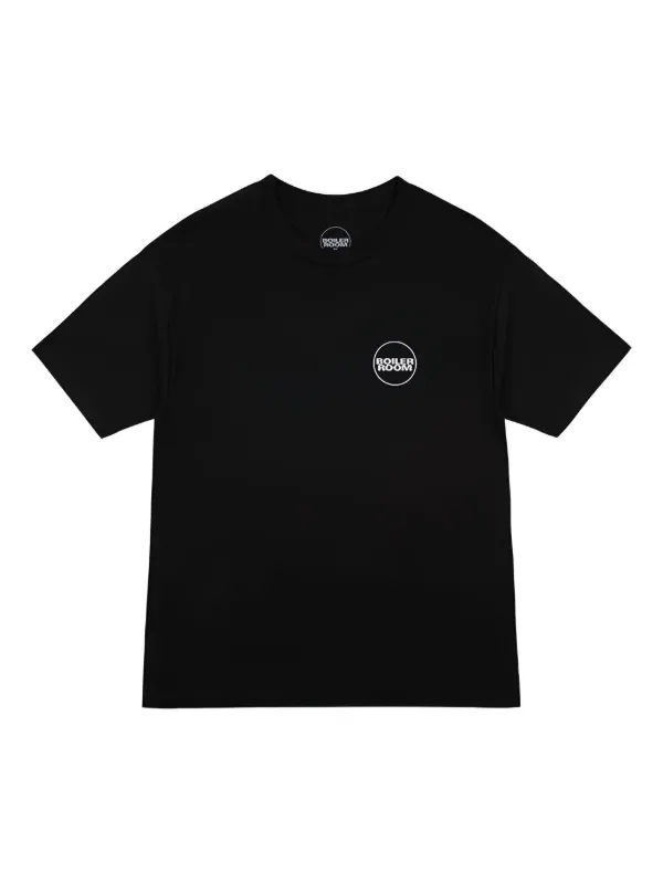 BOILER ROOM ブラック ロゴプリント Tシャツ Boiler Room グラフィック Tシャツ | ブラック | FARFETCH JP