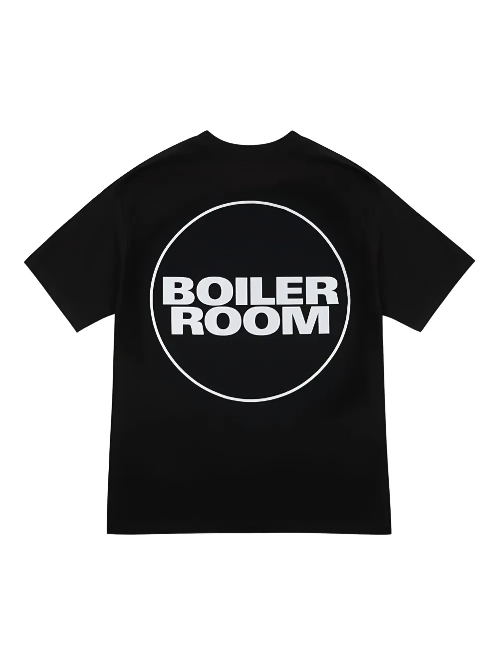 Boiler Room logo-graphic T-shirt - Zwart