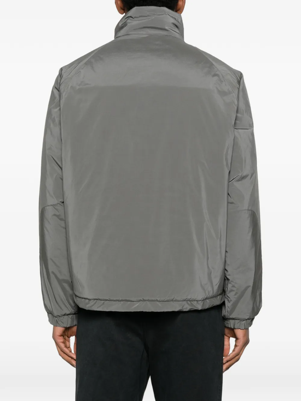Kaptain Sunshine Zippped-pocket Jacket In Gray
