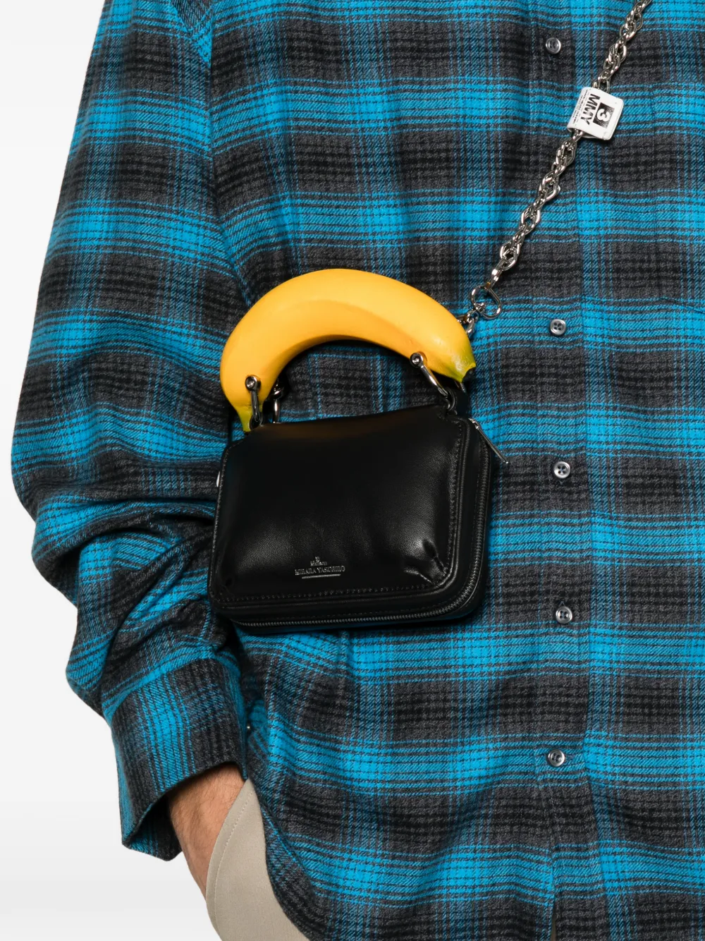 Maison MIHARA YASUHIRO banana-handle chain tote bag | Image 2