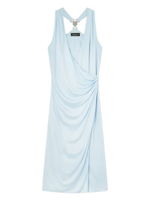 Versace sleeveless V-neck midi dress