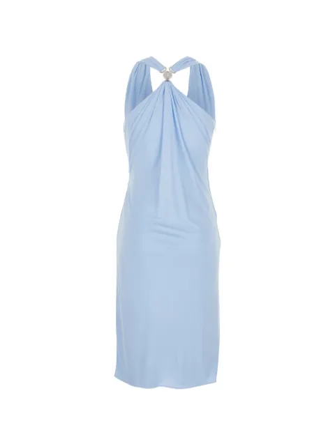 Versace viscose-jersey midi dress