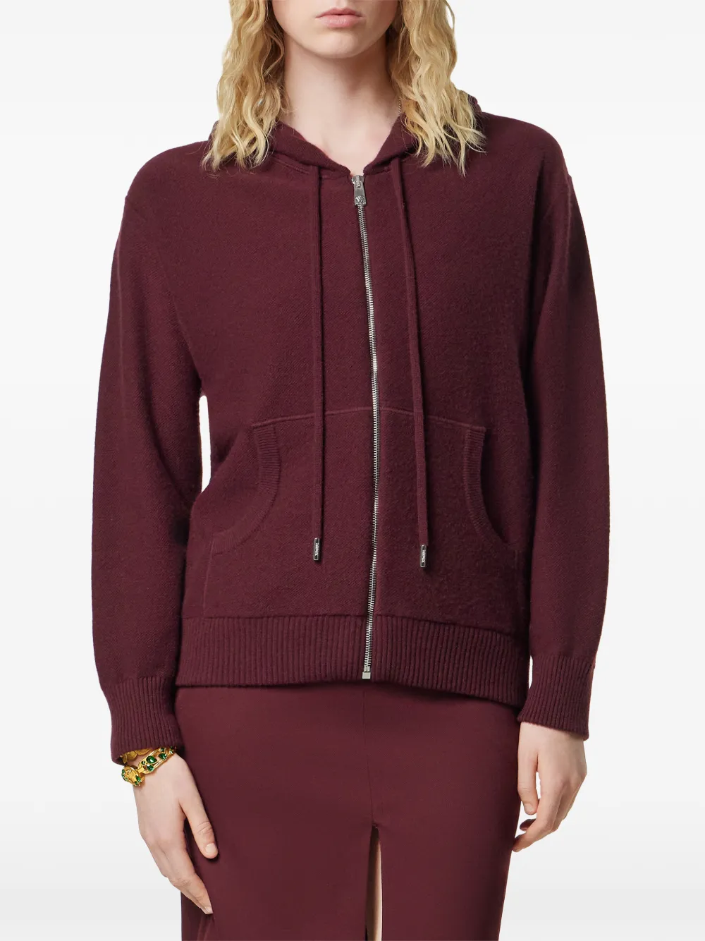  Versace Zip Hoodie - Red 