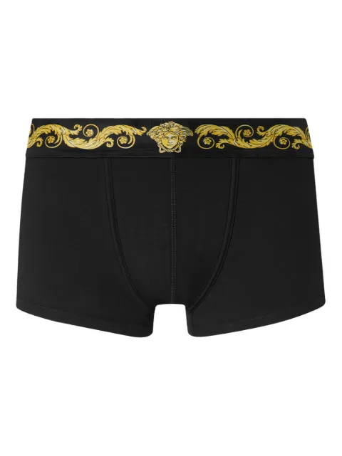 Versace Medusa-motif elastic-waistband boxers