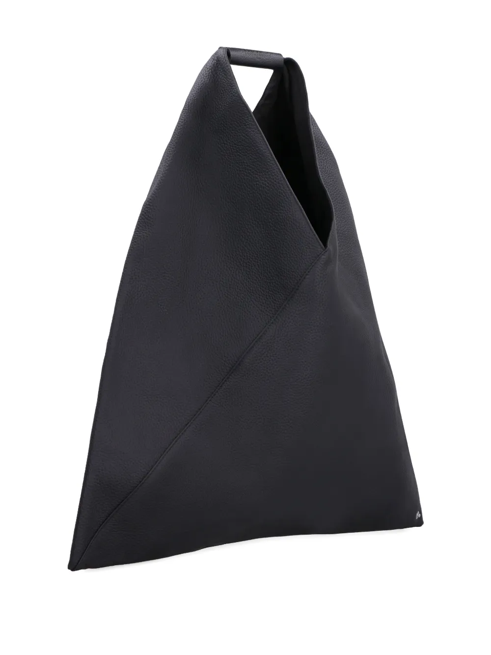 MM6 Maison Margiela Japanese shopper van bewerkt leer Zwart