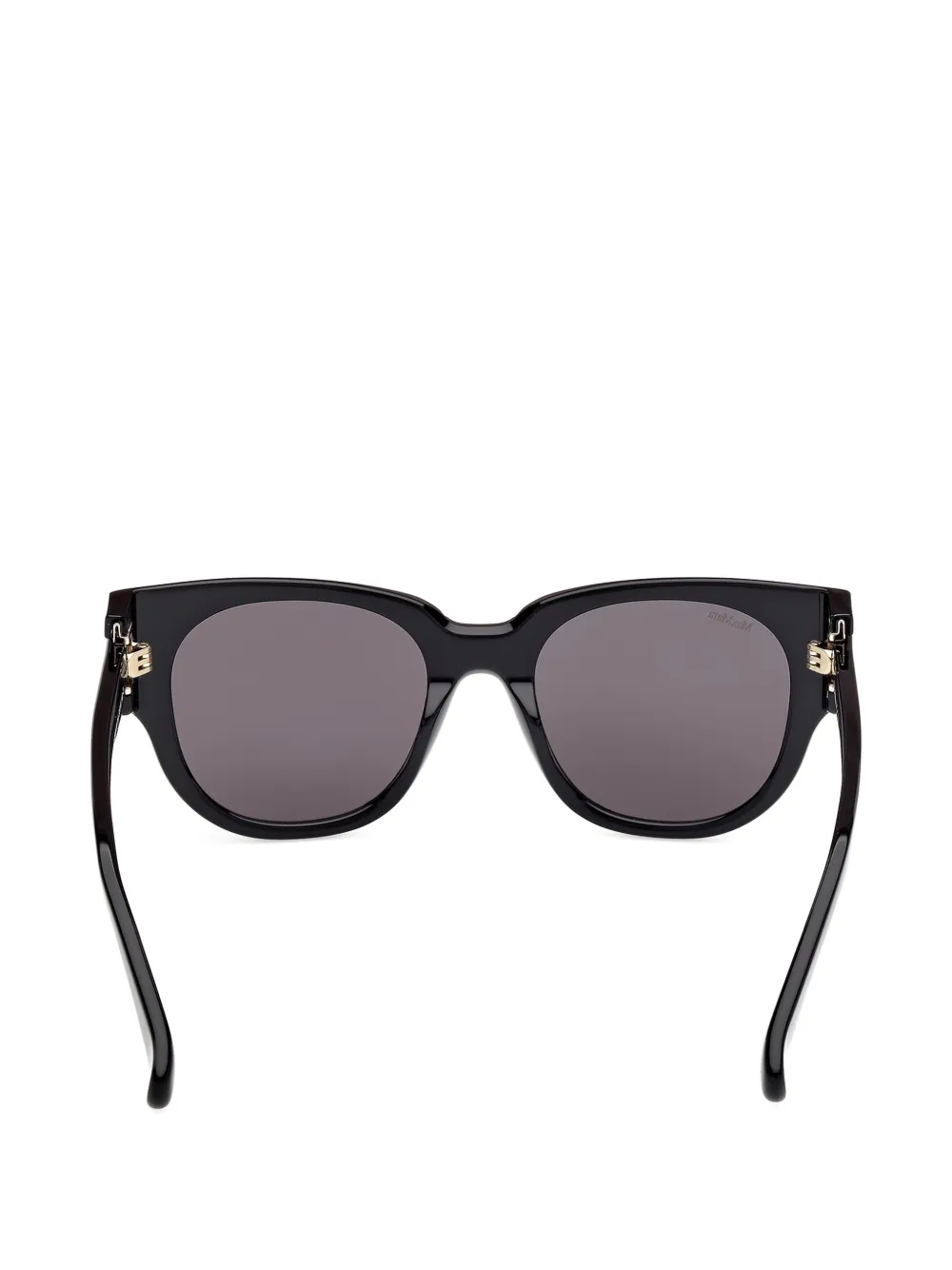 Max Mara Eyewear geometric-frame sunglasses Zwart