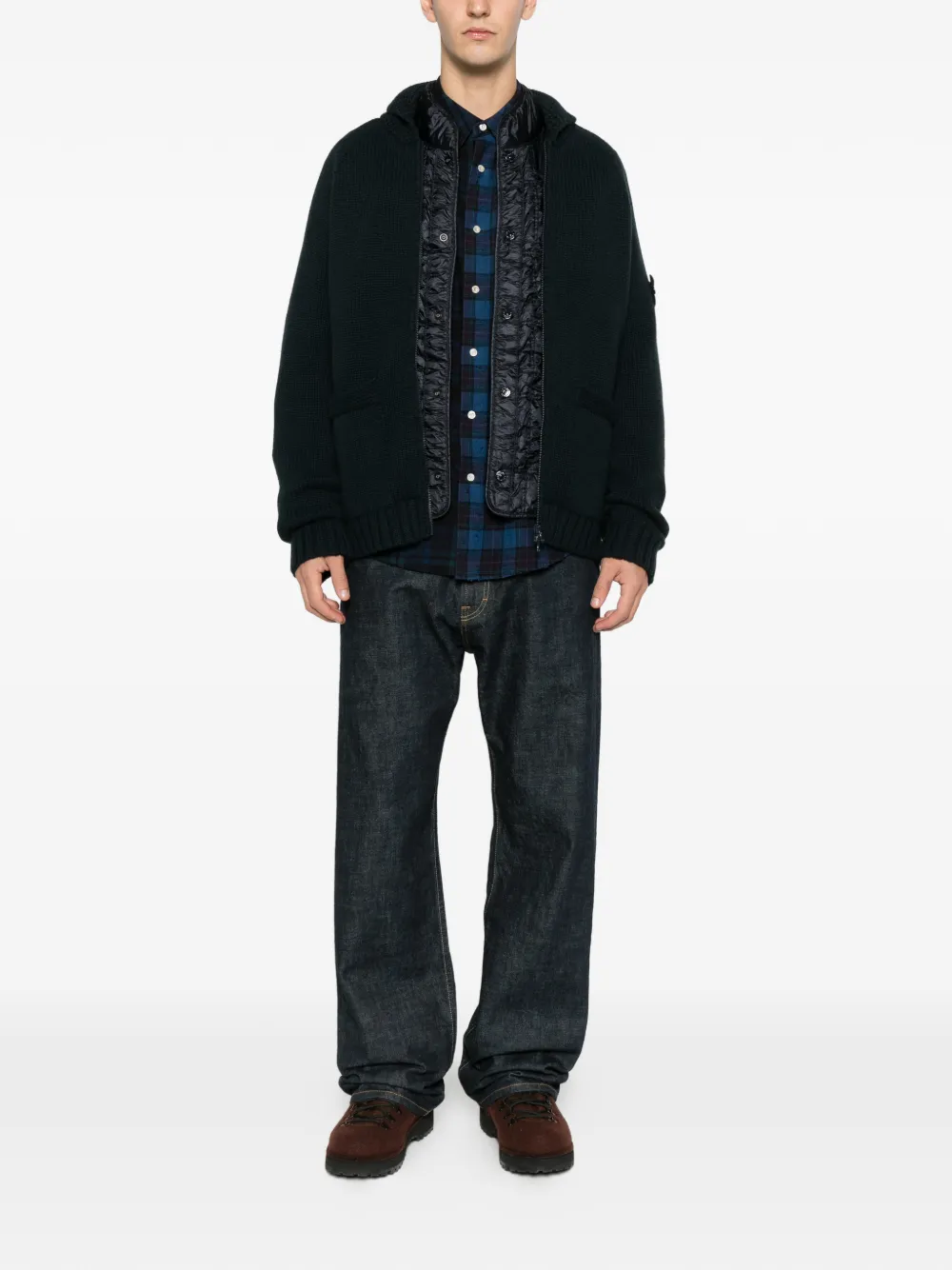 Stone Island zip-up cardigan | Cardigans | Image 2