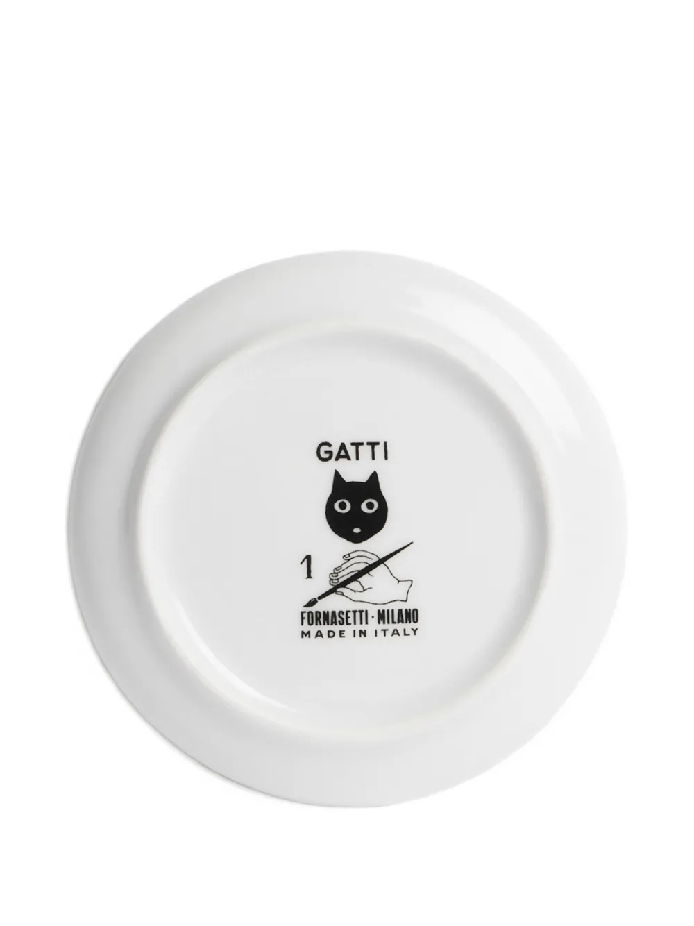 Fornasetti cat-print decorative plate | Decorative Trays & Plates | Image 2