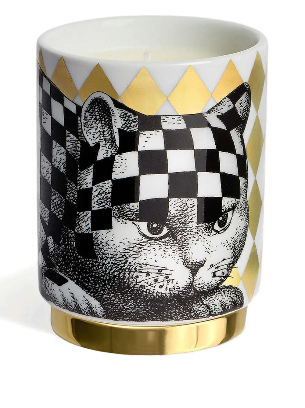 Fornasetti cat-print candle | Candles | Image 2
