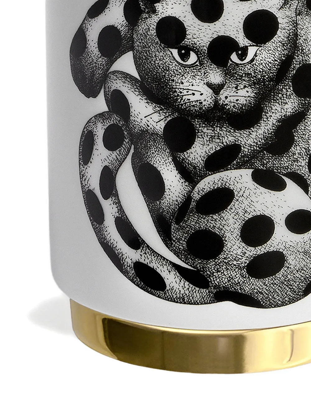 Fornasetti Polka-dot High Fidelity Scented Candle In White