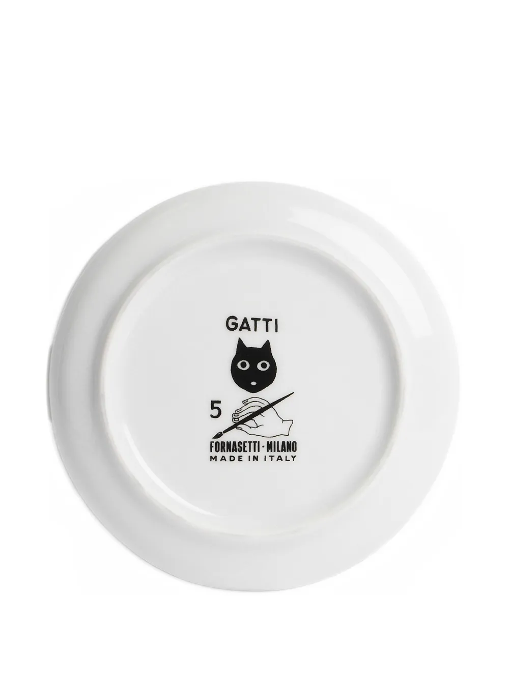Fornasetti cat-print decorative plate | Decorative Trays & Plates | Image 2