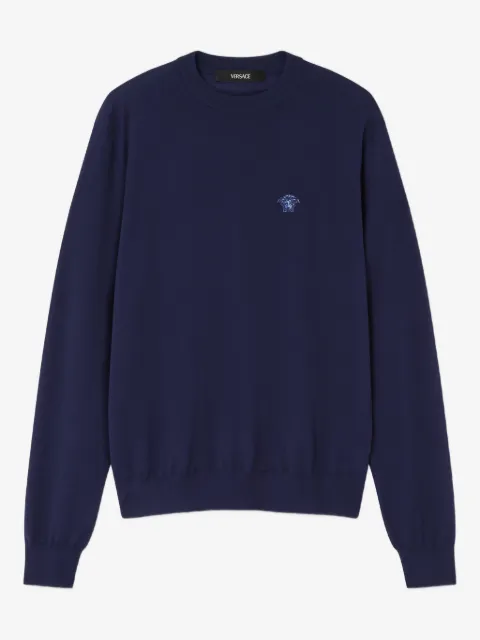 Versace pull en laine mélangée