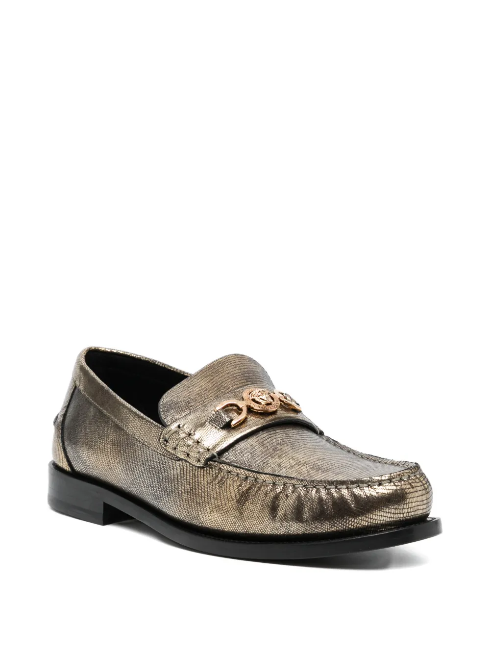 Versace Vitello loafers - 2X01V