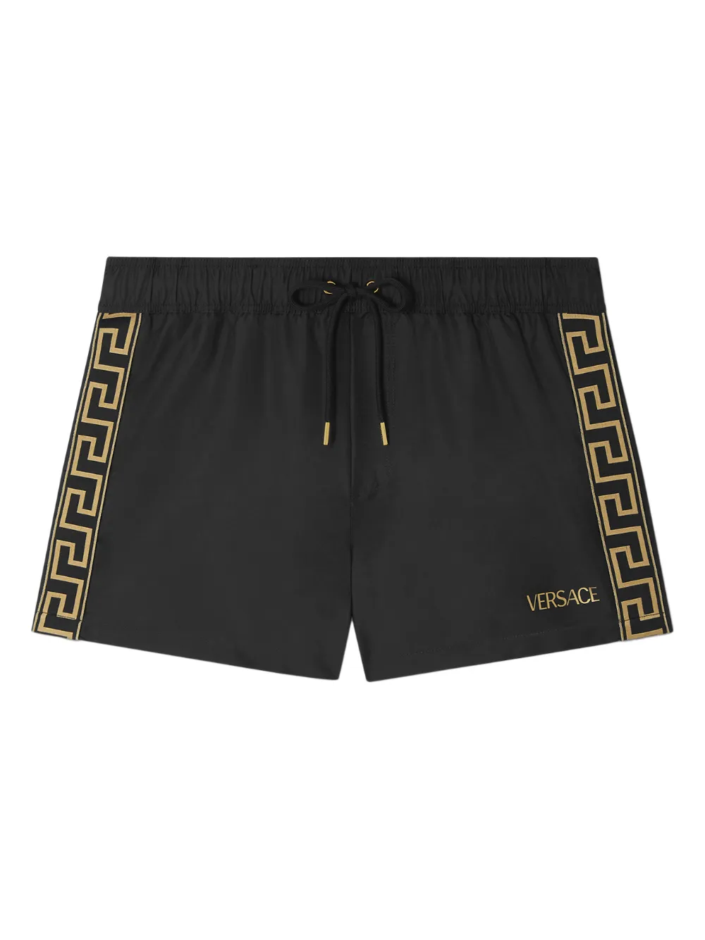 Versace Greca drawstring swim shorts | Black | Image 1