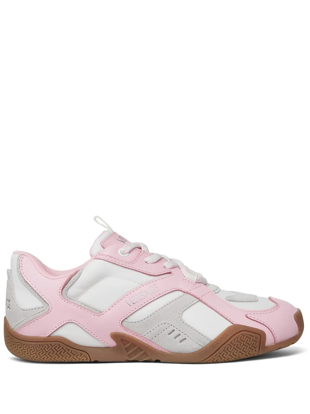 Versace Galaxia Logo Sneakers In Pink