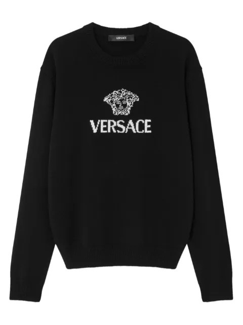 Versace suéter con motivo Medusa