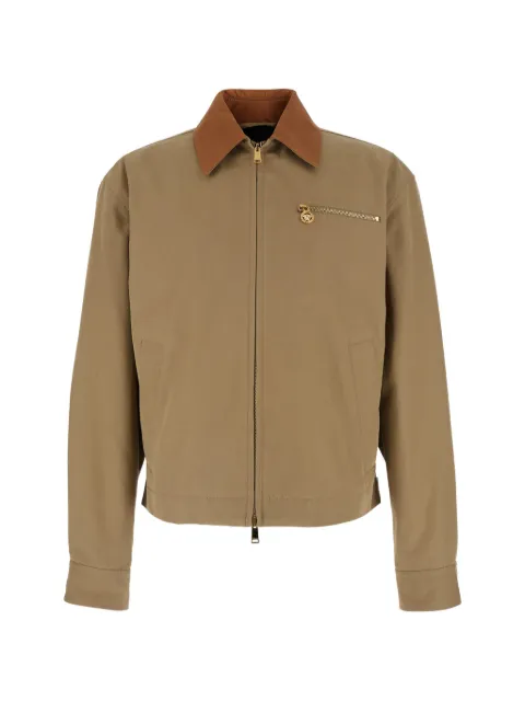 Versace cotton-canvas blouson jacket
