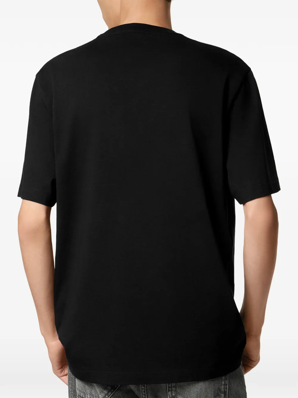 Versace Medusa-graphic T-shirt Zwart