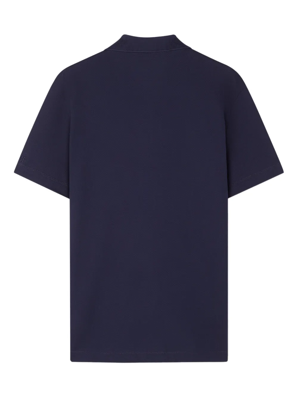 Versace Poloshirt met ritsdetail - Blauw