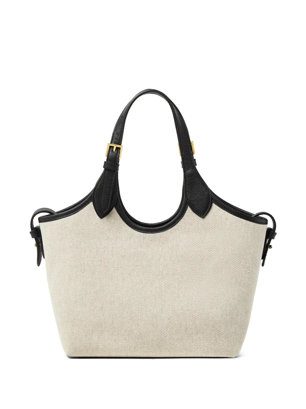 Versace La Medusa Mini Tote Bag Shoulder Strap In Neutral