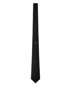 Prada Silk Tie | Black | FARFETCH
