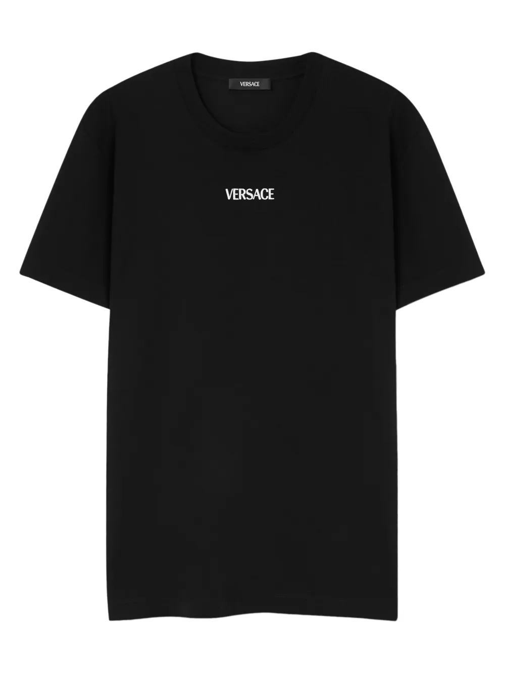 Versace embroidered-logo T-shirt | Black | Image 1