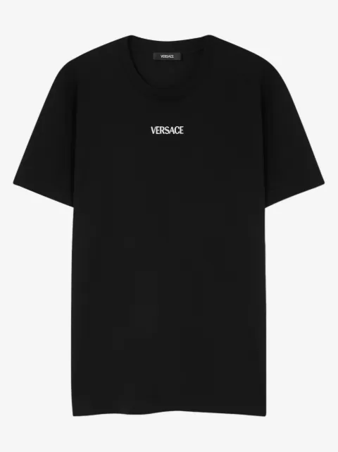 Versace embroidered-logo T-shirt