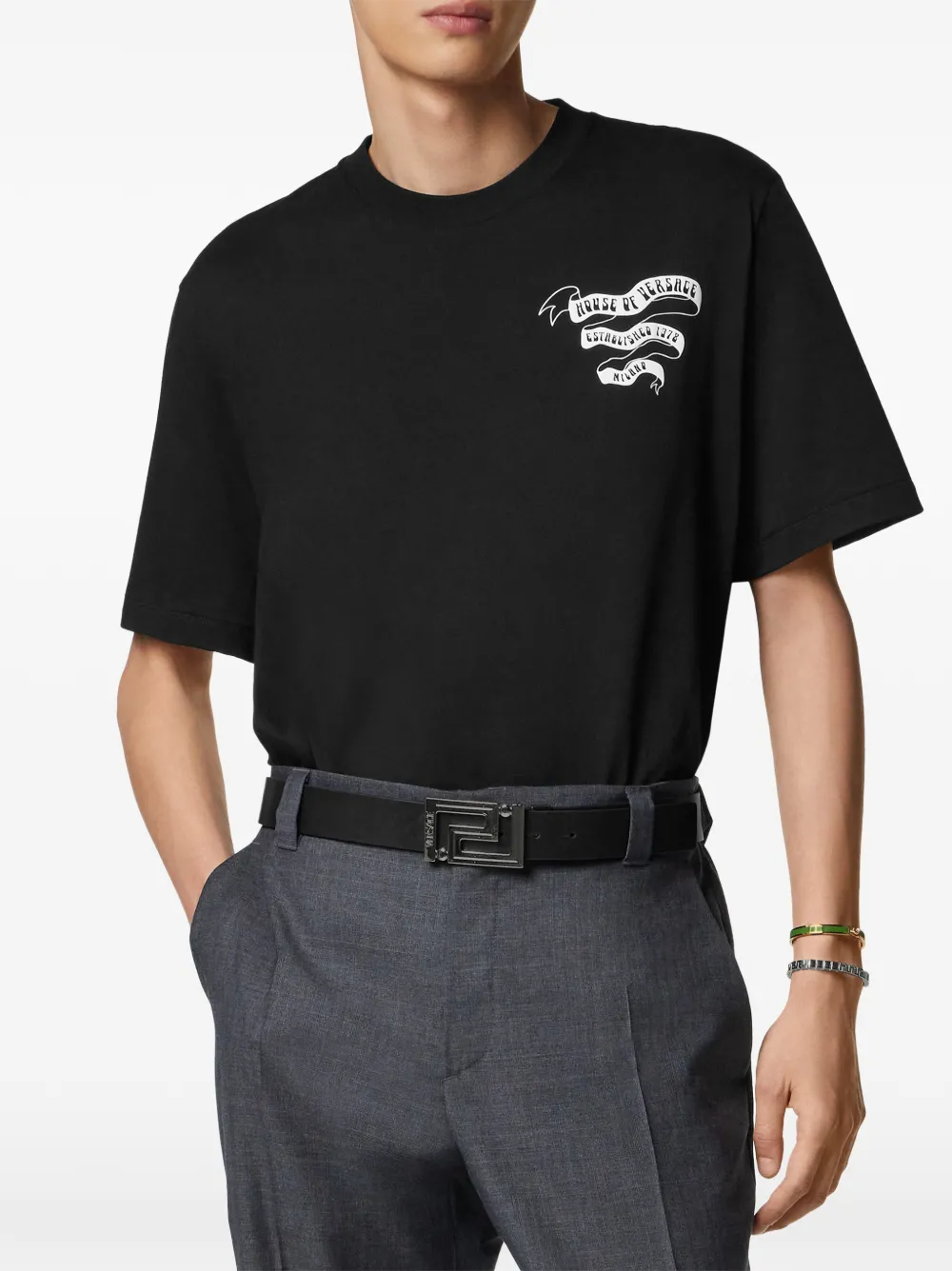 Versace playera con estampado gráfico | Playeras | Image 2