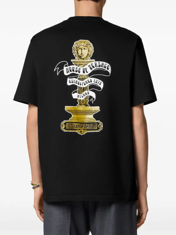 Versace グラフィック Tシャツ | ブラック | FARFETCH JP