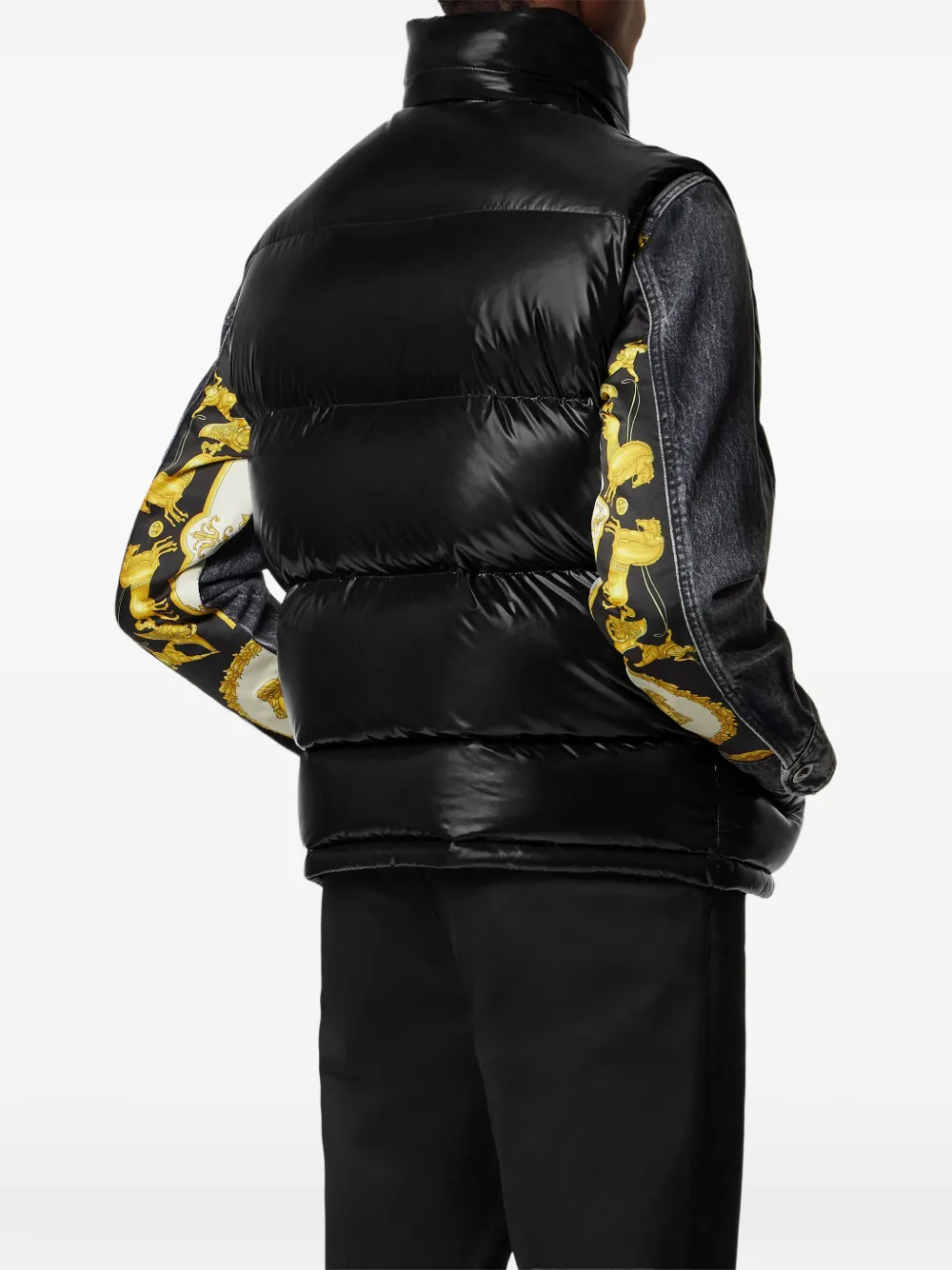  Versace Padded Jacket - Black 
