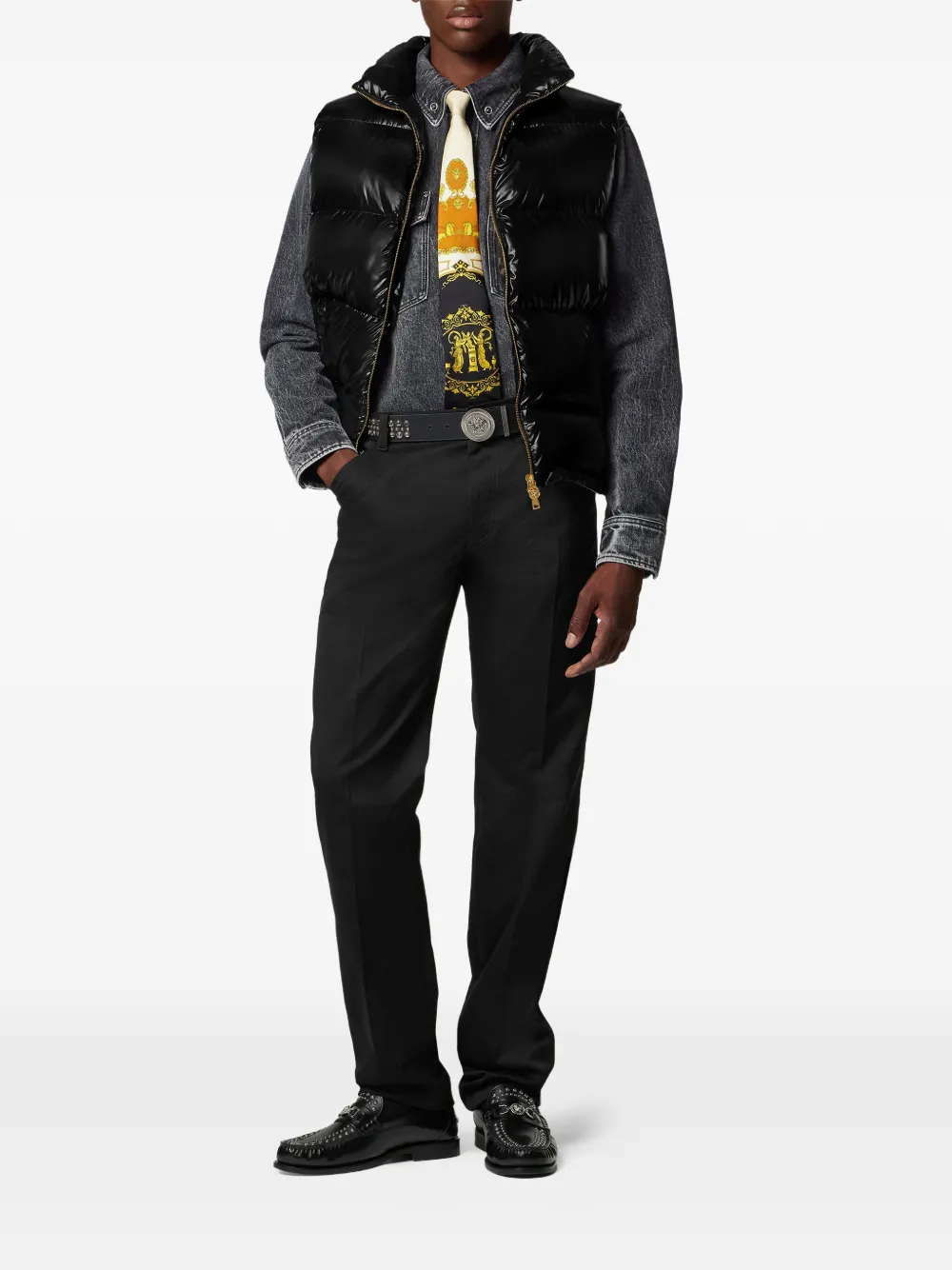 Versace zip-fastening jacket | Down Jackets | Image 2