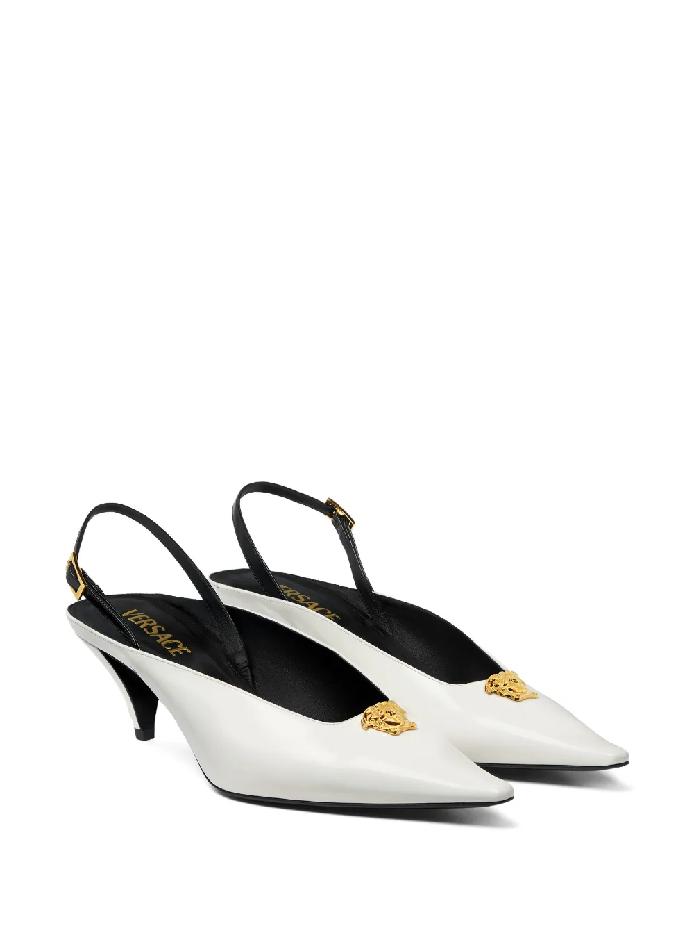 55mm Medusa leather pumps
