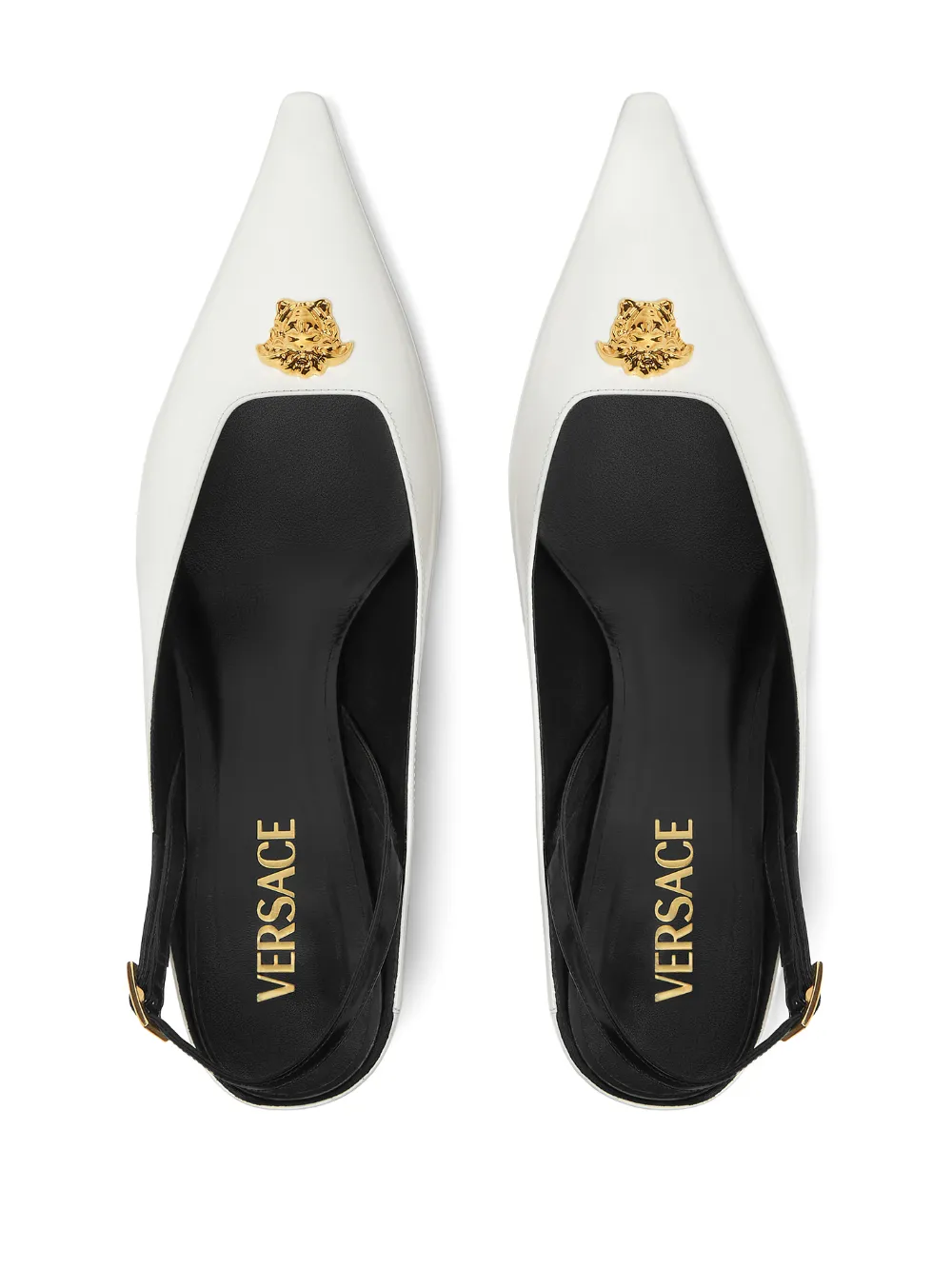 55mm Medusa leather pumps