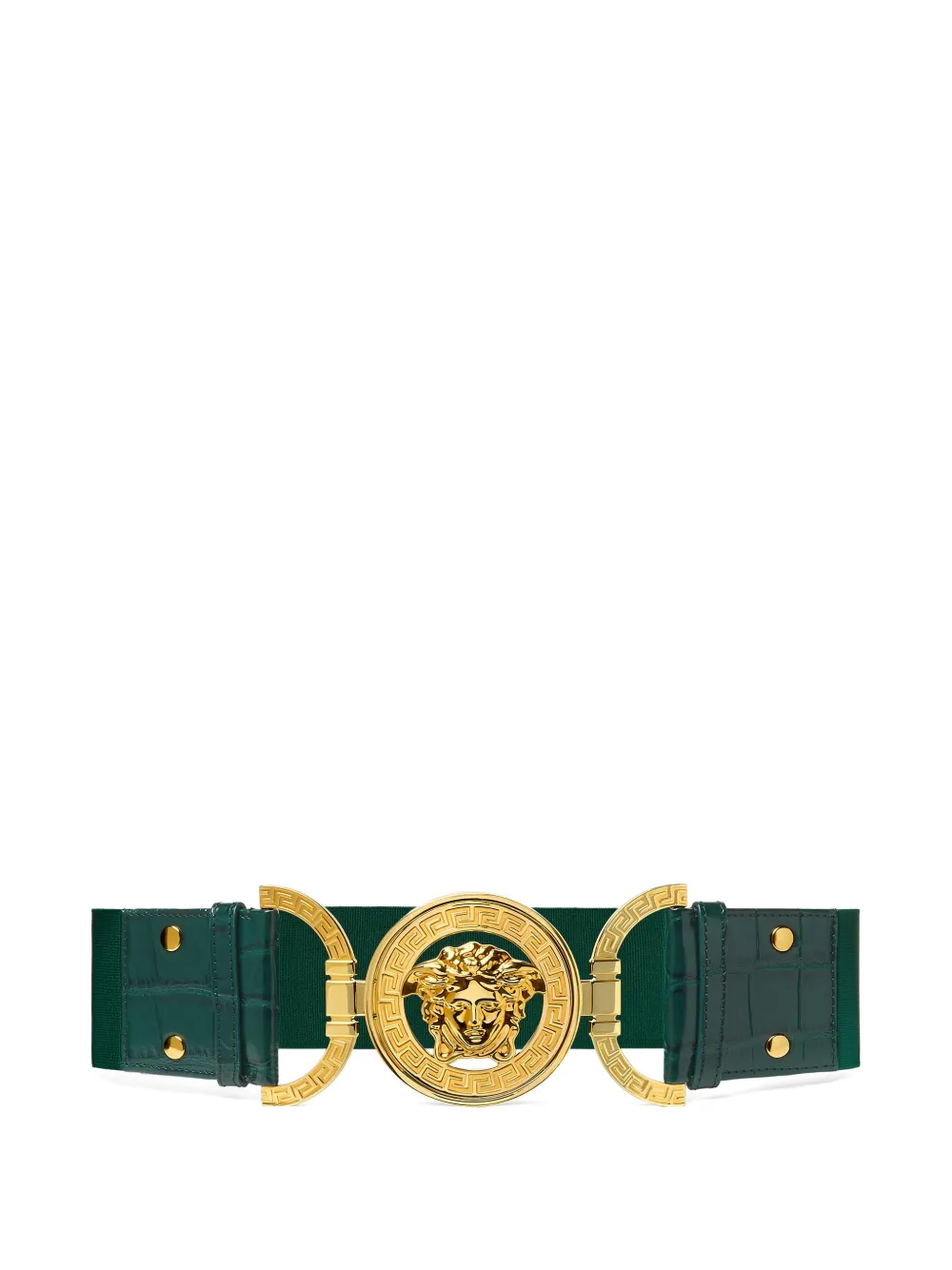 Versace Cintura con fibbia Medusa - Verde