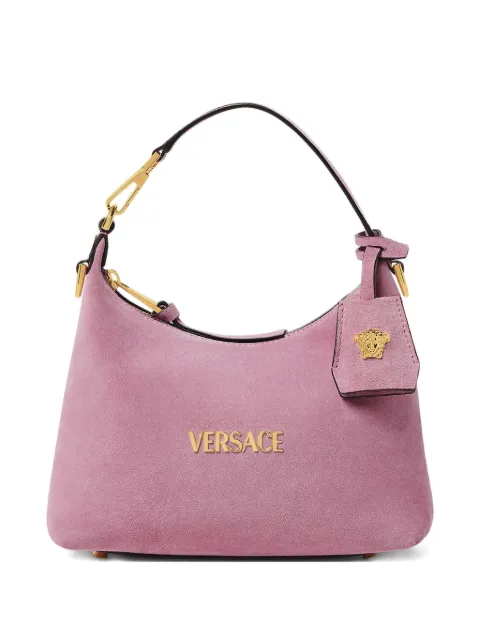 Versace Tag logo shoulder bag