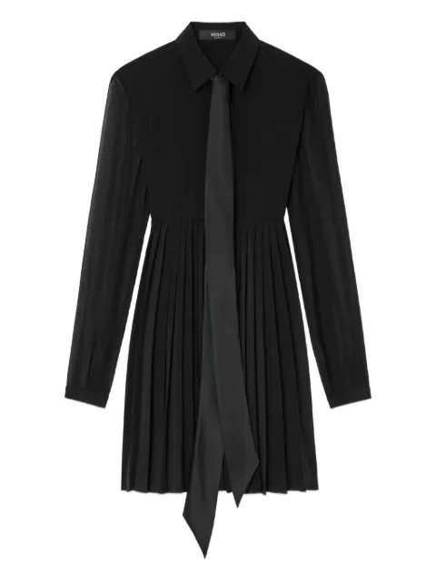 Versace pleated mini dress