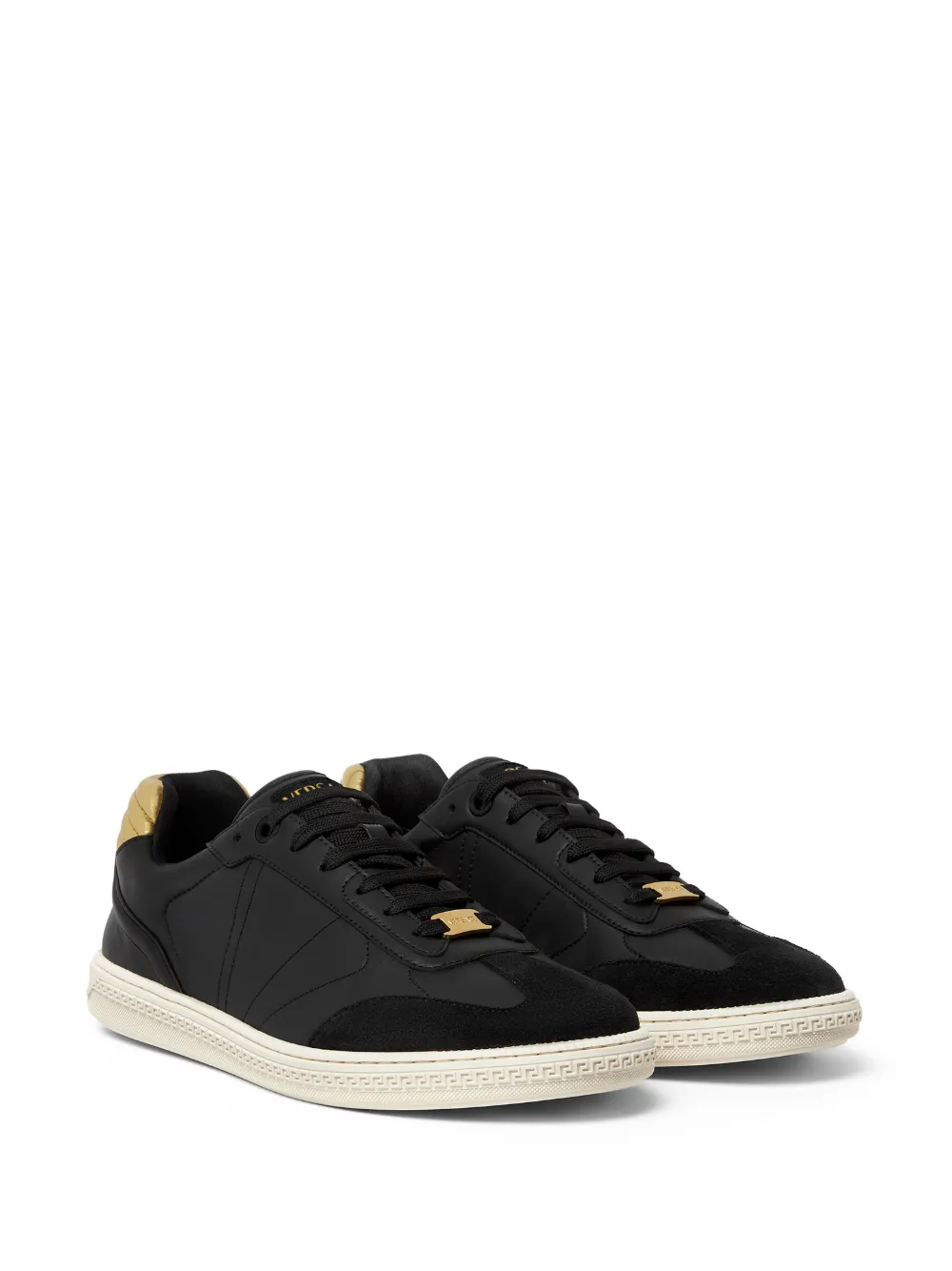 Versace logo-plaque lace-up sneakers | Low-Tops | Image 2
