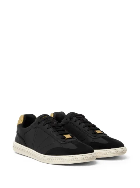 Versace logo-plaque lace-up sneakers